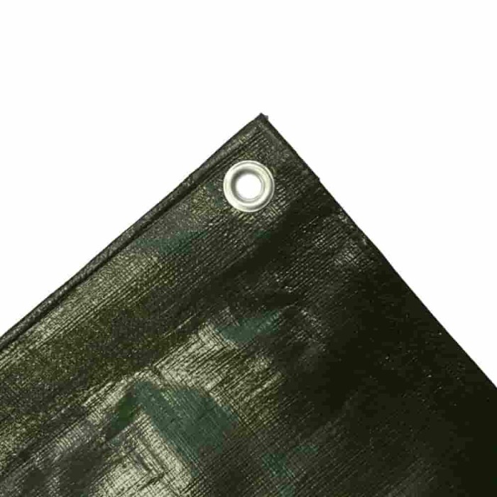 210g/m&sup2; Prelată de acoperire 4x6m verde (24m&sup2;)