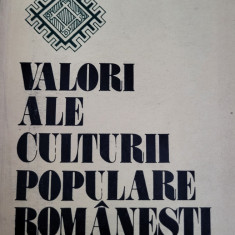 Adrian Fochi - Valori ale culturii populare romanesti vol 1 (balade, foclor)