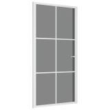 Cumpara ieftin Usa de interior, 102,5x201,5 cm, alb, sticla ESG si aluminiu