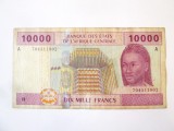 Rara! Gabon 10000 Francs 2002,bancnota din imagini la cel mai mic pret