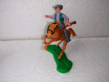 Bnk jc Figurina de plastic - Timpo - cowboy calare