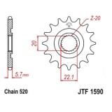 Pinion fata 12 dinti, 520 pas, diametru interior 20 / 22,2 mm Cod Produs: MX_NEW 7261373MA