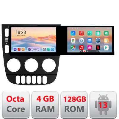 Navigatie Mercedes ML W163 1998-2005 Edotec 2 ecrane 8 core 4+128 21.6 inch Incell android Wifi 5Ghz gps internet Kit-i20-2012 CarStore Technology foto