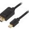 Cablu DisplayPort 1.2 la mini DisplayPort