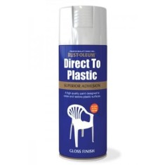 Vopsea Spray Plastic Alb 400ml