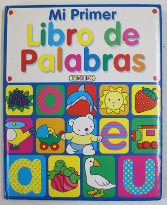 MI PRIMER LIBRO DE PALABRAS , TEXT IN LB. SPANIOLA , ANII &amp;#039;2000 foto