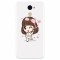 Husa silicon pentru Huawei Enjoy 7 Plus, Happy Girl