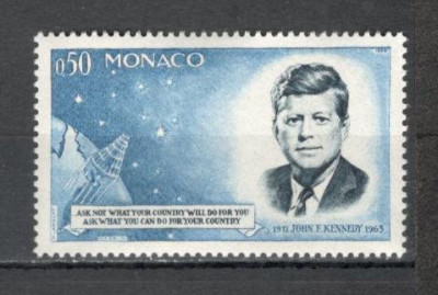 Monaco.1964 1 an moarte J.F.Kennedy-presedinte SM.442 foto