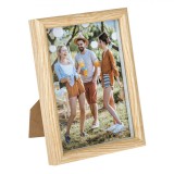 Ramă Foto, Model 13x18cm, Culoare Maro, Lemn, Amplasare Verticală și Orizontală, Oem