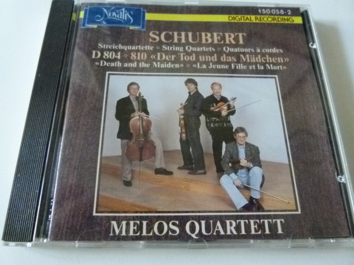 Streichquartete - Schubert, Melos quartett