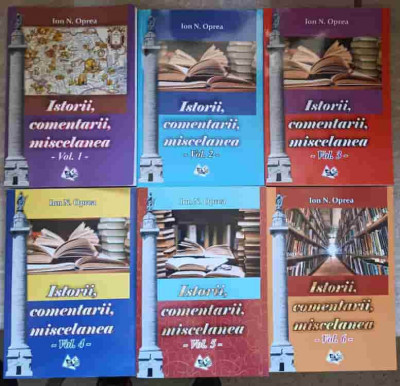 ISTORII, COMENTARII, MISCELANEA VOL.1-6-ION N. OPREA-238329 foto