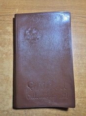 ghidul automobilistului - din anul 1960 - harta romaniei,harta cu principale orase