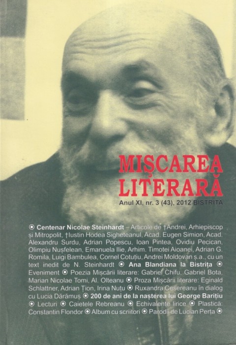Miscarea literara, numarul 3 (43), 2012