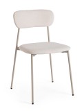 Cumpara ieftin Set 4 scaune taupe Inka 45x49x78h