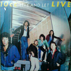 VINIL 2XLP 10cc ?? Live And Let Live DUBLU LP (-VG) foto