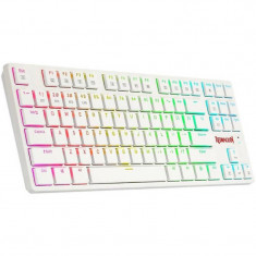 Tastatura gaming Redragon Anubis RGB White Mechanical Brown Switch foto