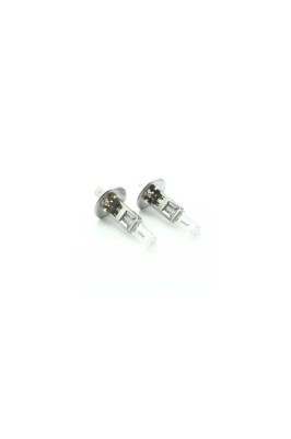 Set de 2 becuri halogen H1 55W +50% intensitate, durată lungă de viață 12V foto