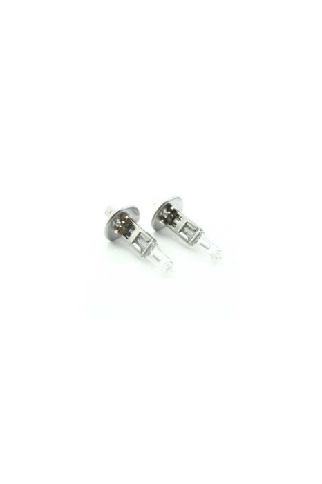 Set de 2 becuri halogen H1 55W +50% intensitate, durată lungă de viață 12V