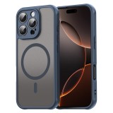 Husa iPhone 16 Pro Asteroid GSM HaloFrost II MagSafe, bleumarin