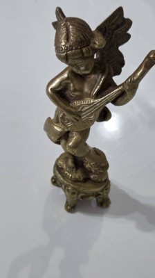 Ingeras vintage din bronz foto