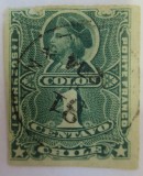 Cristofor Columb.Chile din 1881, Columbia, Oameni, Stampilat