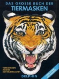 Carte Masti Animale Salbatice Tiermasken, 10 Masti Predecupate, 30x40cm, Gorila, Leu, Urs, Lup, Panda, Raton, Muflon, Coala, Foca, Rinocer