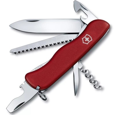 Briceag Multifunctional Victorinox Forester, Red, 11.10cm foto