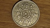 Anglia / Marea Britanie - 2 shillings 1965 - Elisabeta II - XF+ foarte frumoasa!, Europa