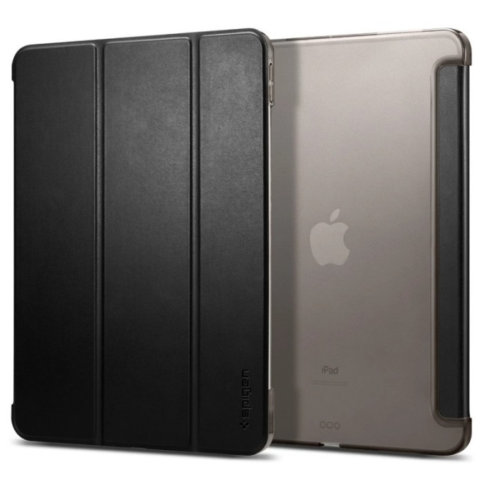 Husa Tableta TPU Spigen Smart Fold pentru Apple iPad Air (2020), Neagra ACS02050