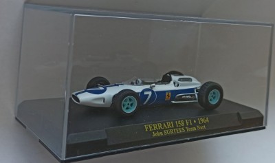 Macheta Ferrari 158 F1 NART Surtees Campion Formula 1 1964 - IXO/Altaya 1/43 foto