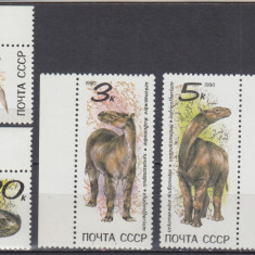 URSS RUSIA 1990 FAUNA SERIE MNH