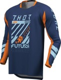 Tricou atv/cross copii Thor Launchmode Futura, culoare bleumarin/portocaliu, mar... Cod Produs: MX_NEW 29122599PE