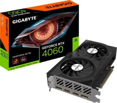 Placa video Gigabyte GeForce RTX 4060 WINDFORCE OC, 8GB GDDR6, 128 bit foto