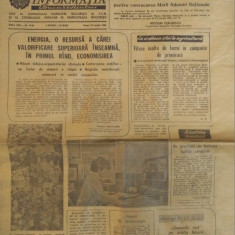 Ziarul Informația Bucureștiului, Anul XXX, Nr. 9156, 18 martie 1983, 4 pagini