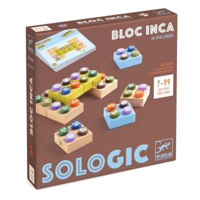 Joc de logica Bloc Inca Djeco foto