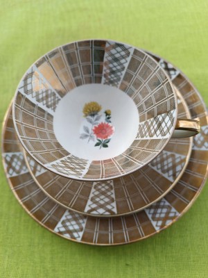 Portelan Winterling Roslau Bavaria, superb set de mi dejun foto