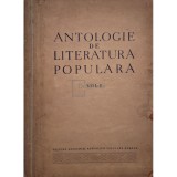 Antologie de literatura populara, vol. 1 (Editia: 1953)