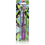Curaprox Limited Edition Toucan periuțe de dinți 5460 Ultra Soft 3 buc