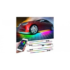 Banda LED auto RGBIC dinamica 2x90 cm si 2x120 cm