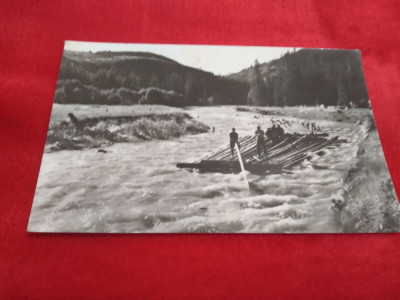 CARTE POSTALA PEISAJ PE VALEA BISTRITEI CIRCULATA foto