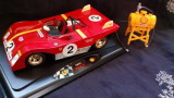 Macheta Ferrari 312 P Daytona 1972 + Fuel Pump - Shell Classico 1/18, 1:18