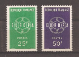 Franta 1959 - Europa CEPT, MNH, Nestampilat