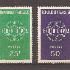 Franta 1959 - Europa CEPT, MNH