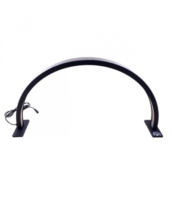 Lampă de masă cu strasuri 750mm, Neagră