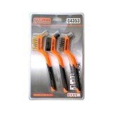 Cumpara ieftin Set 3 perii sarma, alama, inox, nylon, 180 mm, Richmann Exclusive