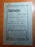 Revista saptamana 24 octombrie 1907-scumpirea traiului