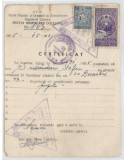 Romania, Sfatul Popular al Orasului de Subordonare Regionala, Sectia Gospodarii locative, Certificat, Craiova, 1955