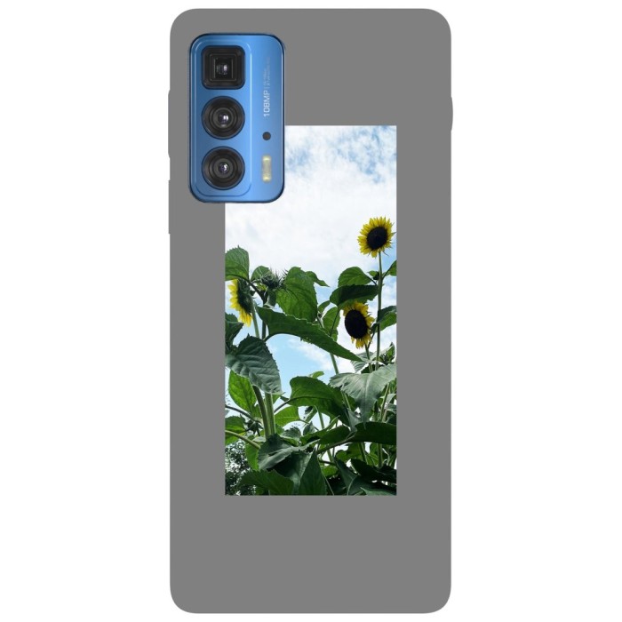 Husa compatibila cu Motorola Edge 20 Lite model Sunflower, Silicon, TPU, Viceversa