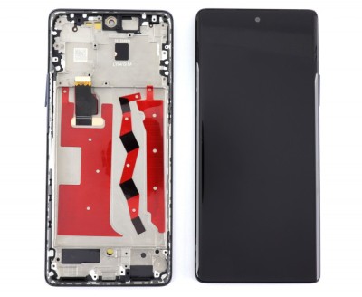 Display Huawei Nova 10 OLED cu Rama Black Negru foto
