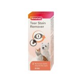 Beaphar Tear Stain Remover, solutie indepartare pete ochi, Caini/ Pisici, 50 ml